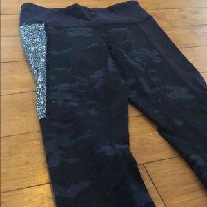 Blue Camo Lululemon Leggings